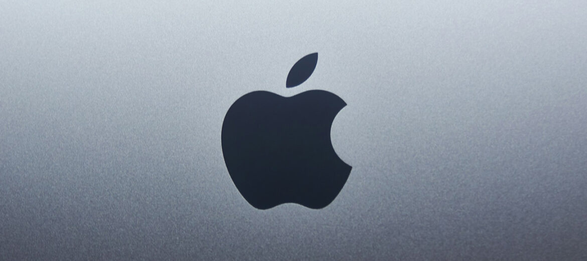 apple logo photo